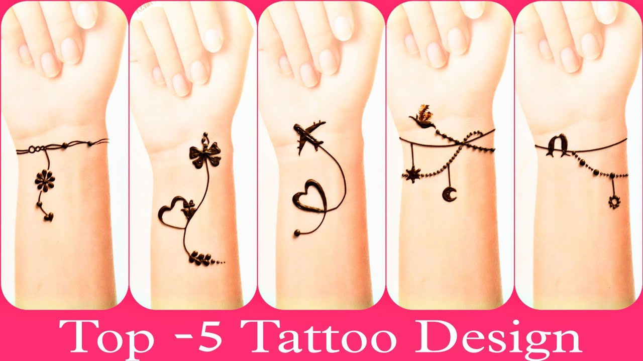 115+ Best Ankle Bracelet Tattoo - Designs & Meanings 2019